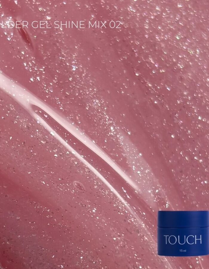 TOUCH Builder gel 15ml Shine Mix, 2