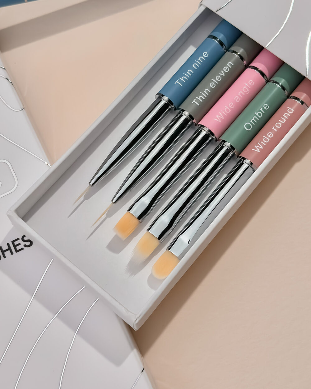 HEYLOVE Nail Brushes Set