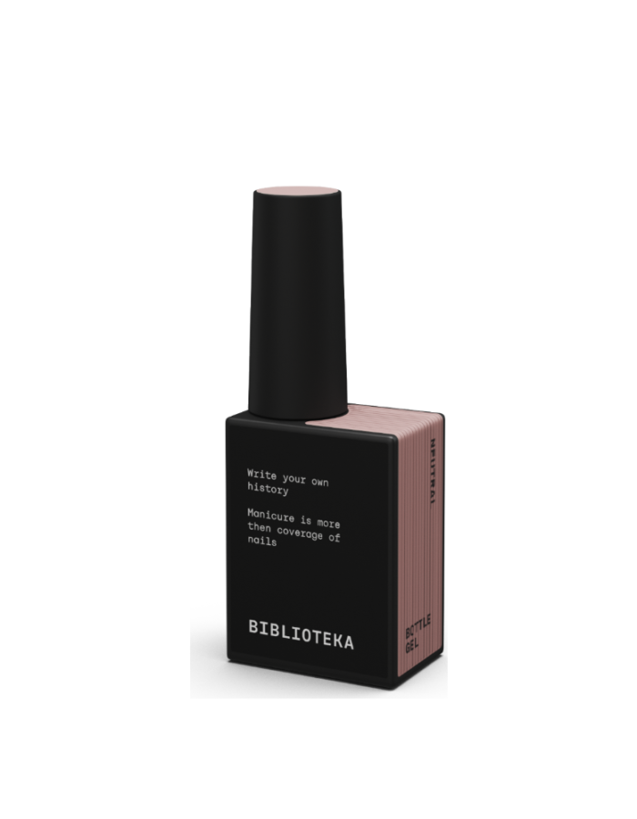BIBLIOTEKA Bottle Gel № 07 Neutral, 10 ml