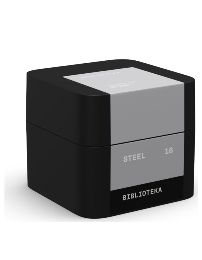 BIBLIOTEKA Builder Gel № 16 Steel, 15 ml