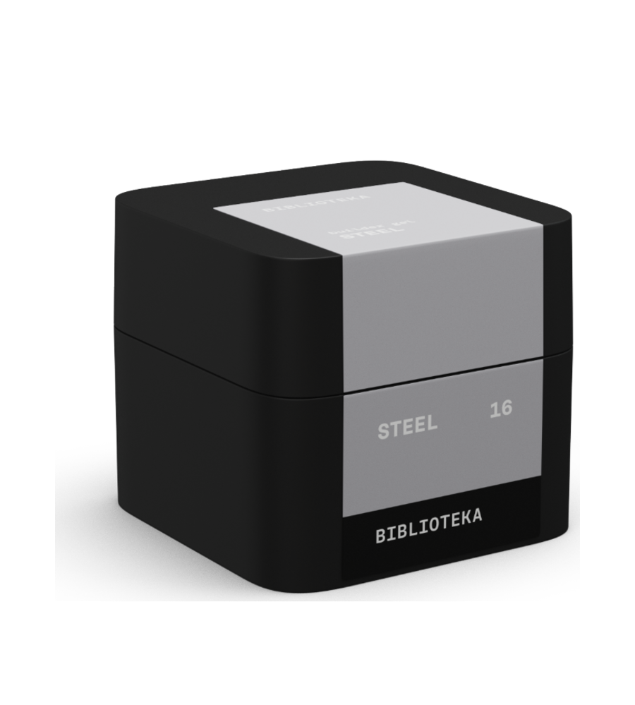BIBLIOTEKA Builder Gel № 16 Steel, 15 ml