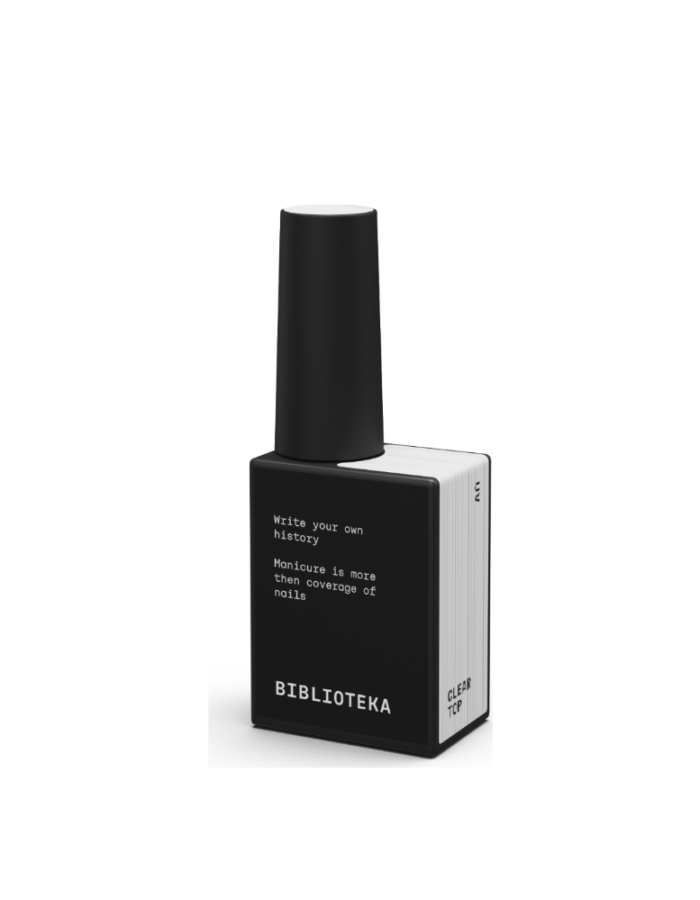 BIBLIOTEKA Clear Top UV, 10 ml