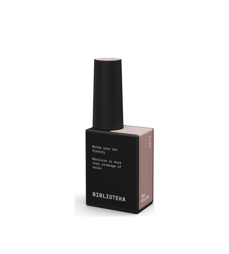 BIBLIOTEKA Gel Polish № 34 Clay, 10 ml