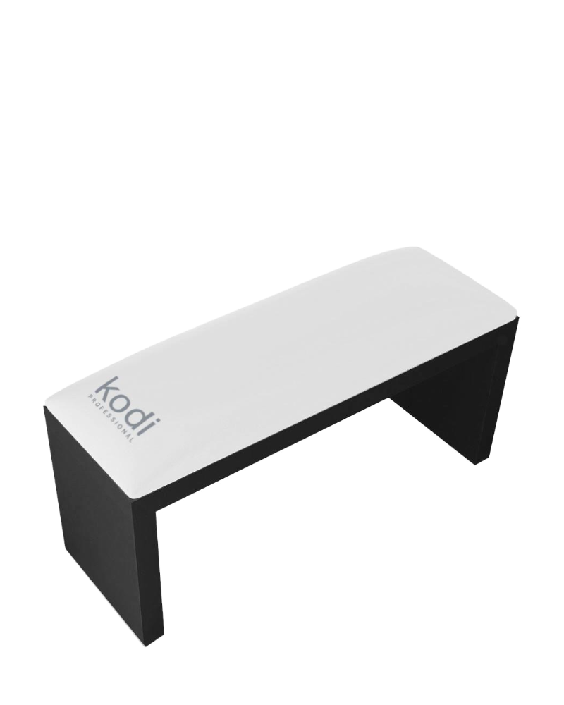 KODI Armsteun voor Manicure, Wit (zwarte poten)