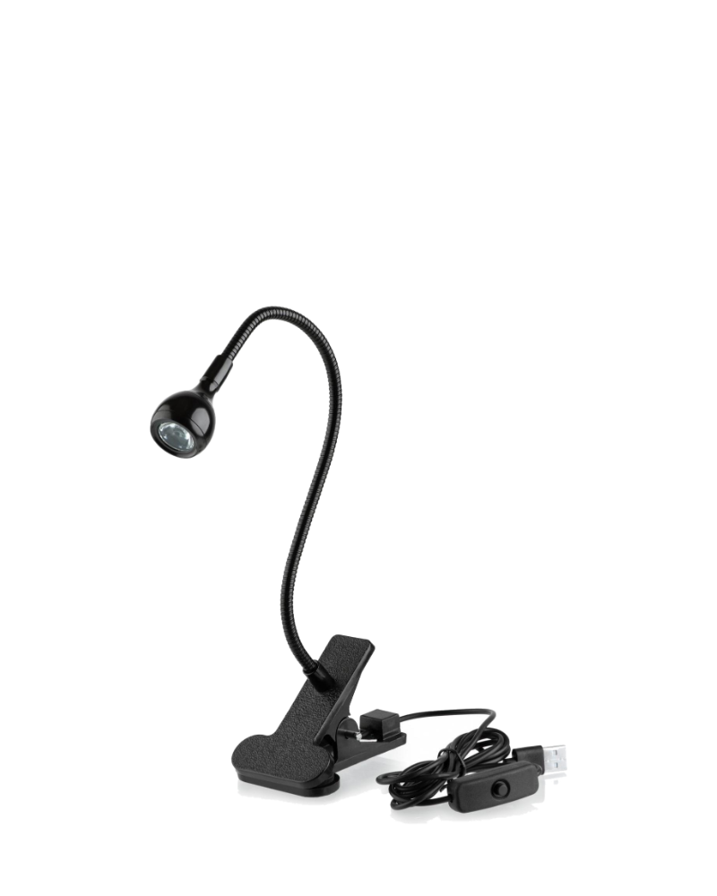 KODI Tulip Clip-on UV/LED-lampje, 3 W