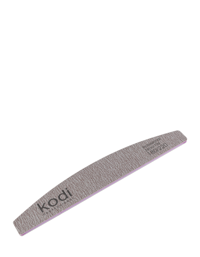 KODI Nagelvijl Halve Maan 180/220, bruin (Crescent)