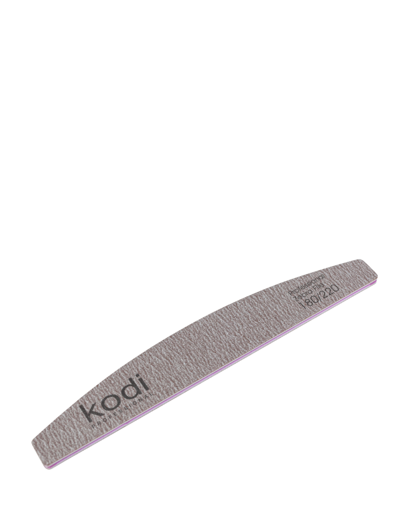 KODI Nagelvijl Halve Maan 180/220, bruin (Crescent)