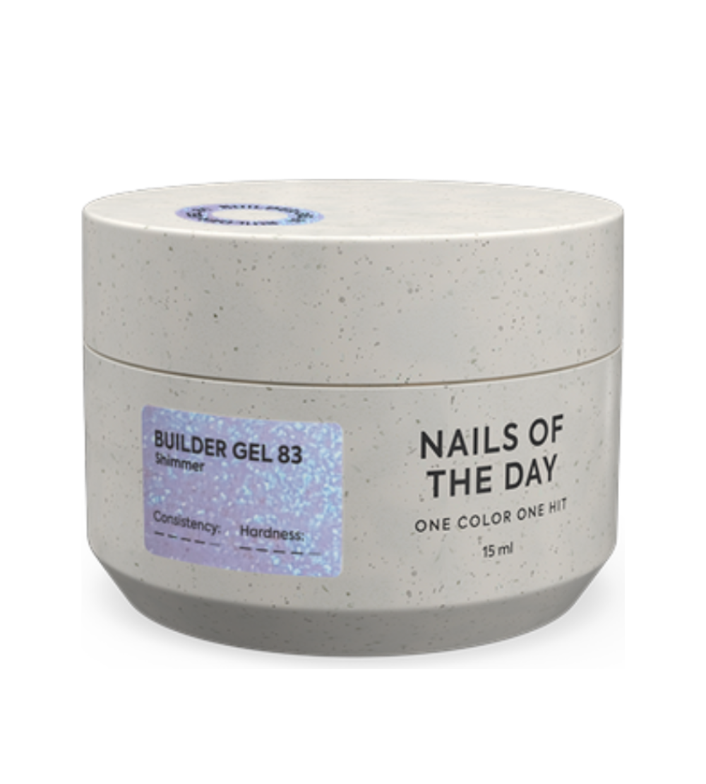 NAILSOFTHEDAY Builder gel 83, 15ml