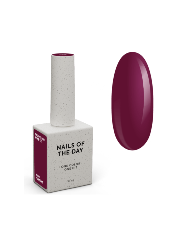 NAILSOFTHEDAY Gel polish Wine, 10ml