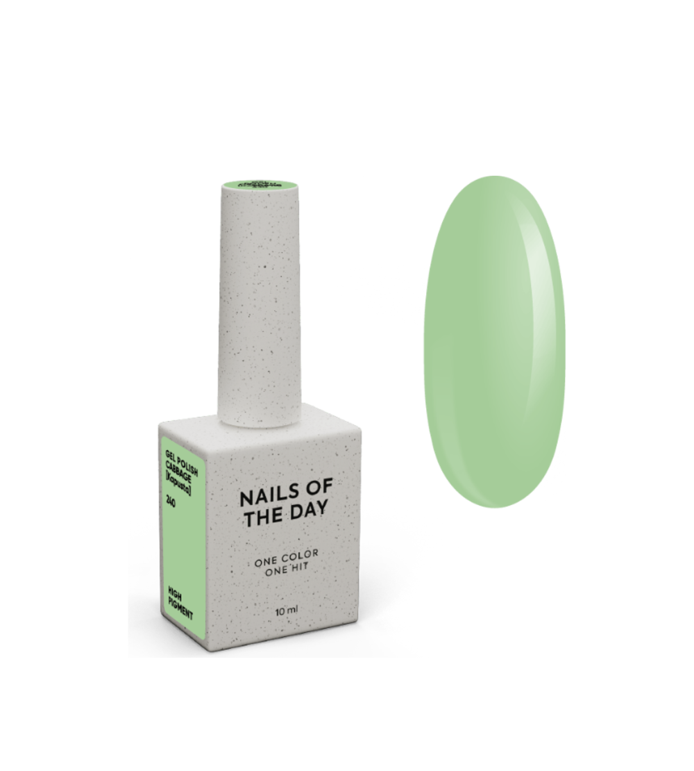 NAILSOFTHEDAY Gel Polish Cabbage [Kapusta] 240, 10ml