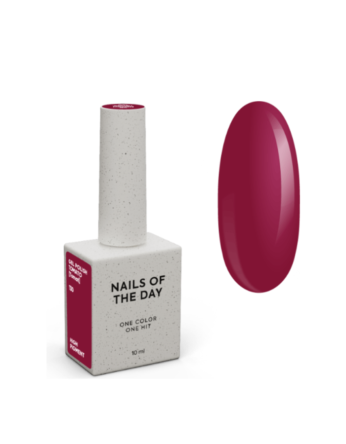 NAILSOFTHEDAY Gel Polish Tomato [Tomat] 130, 10ml