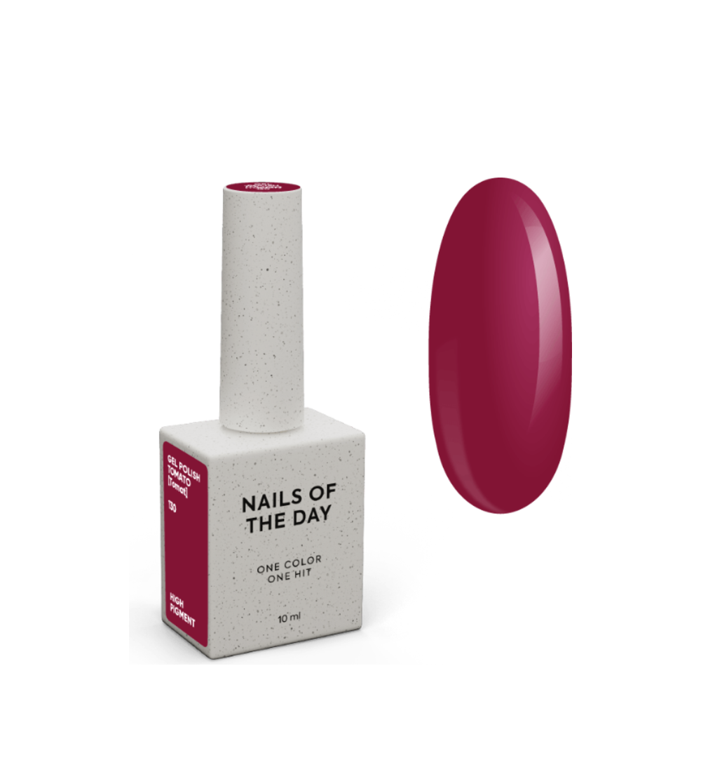 NAILSOFTHEDAY Gel Polish Tomato [Tomat] 130, 10ml