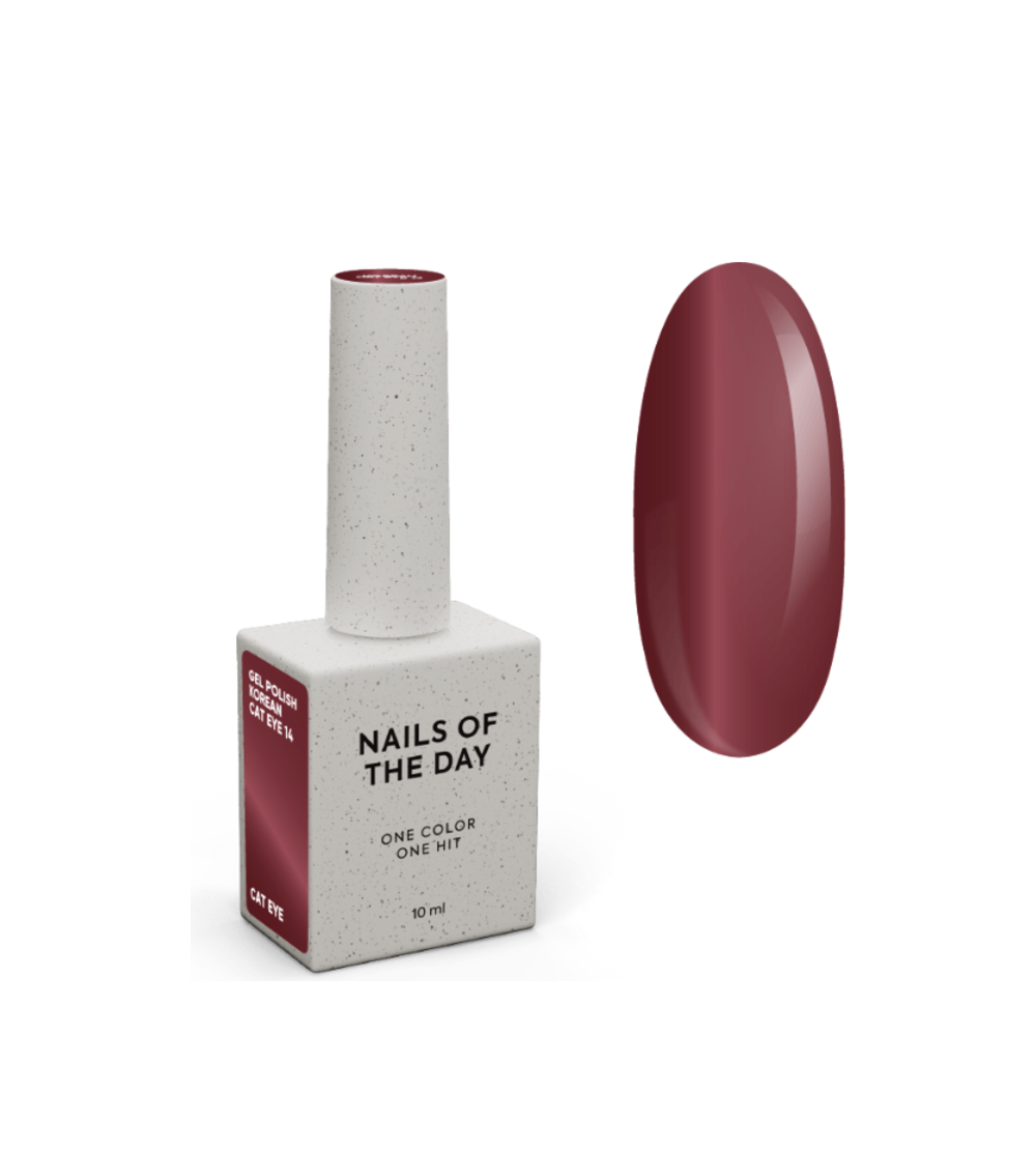 NAILSOFTHEDAY Korean cat eye 14, 10ml