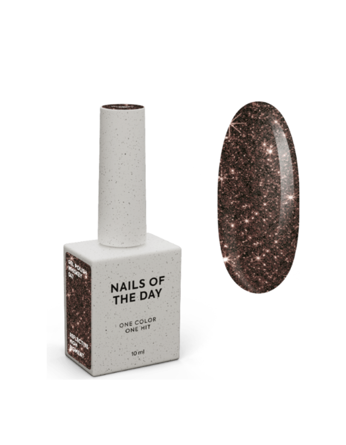 NAILSOFTHEDAY Gel Polish Whiskey, 10ml
