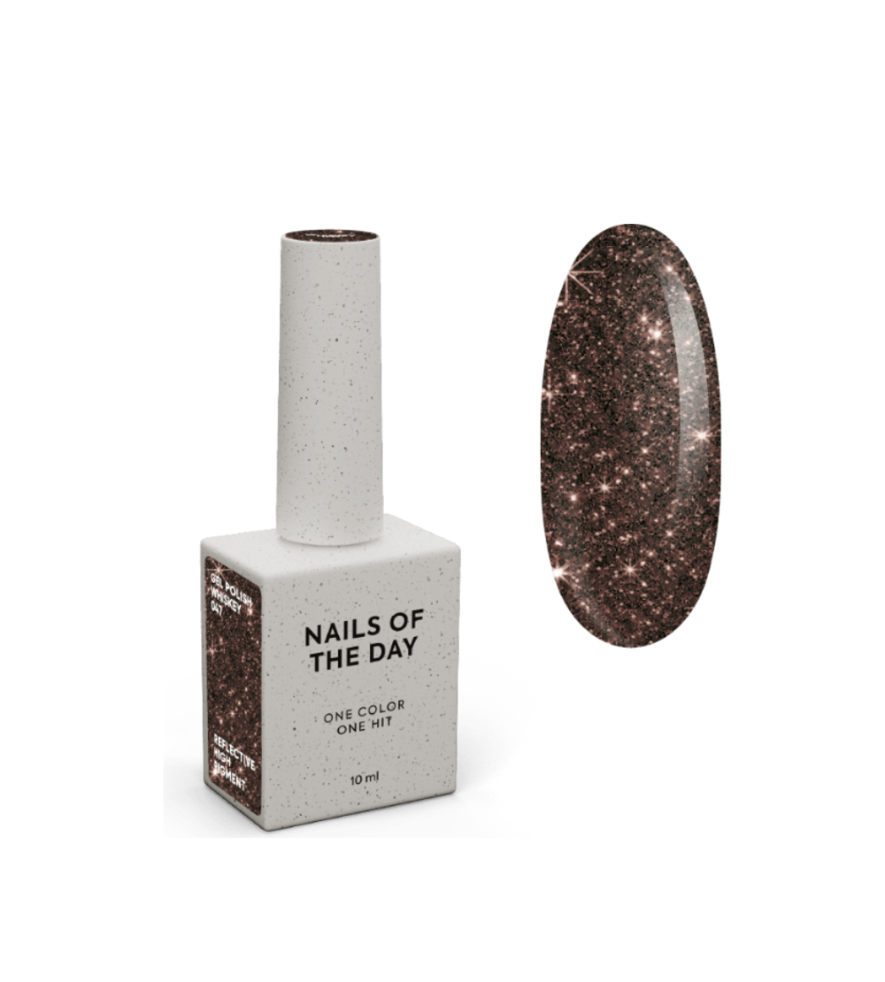 NAILSOFTHEDAY Gel Polish Whiskey, 10ml