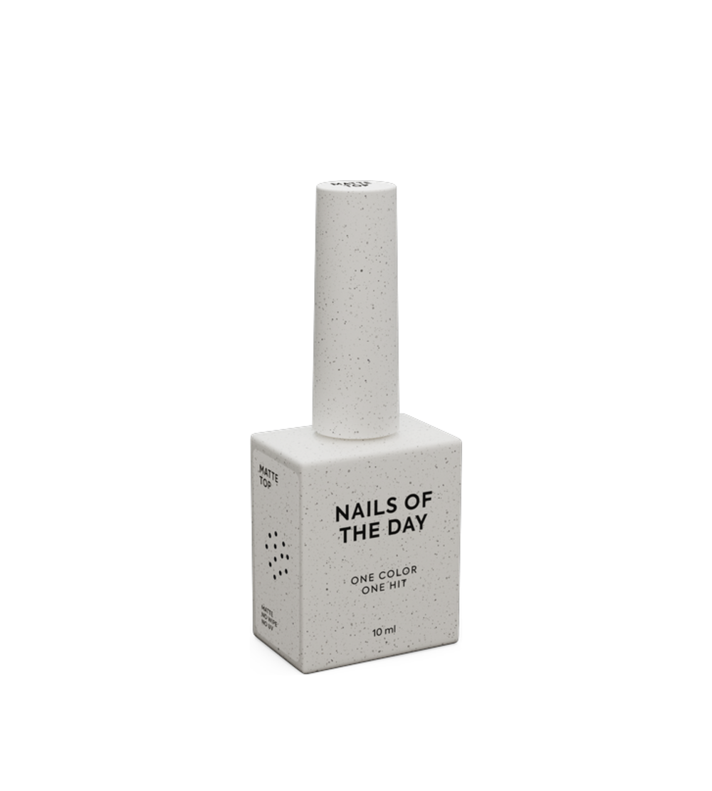 NAILSOFTHEDAY Matte top no wipe, 10ml