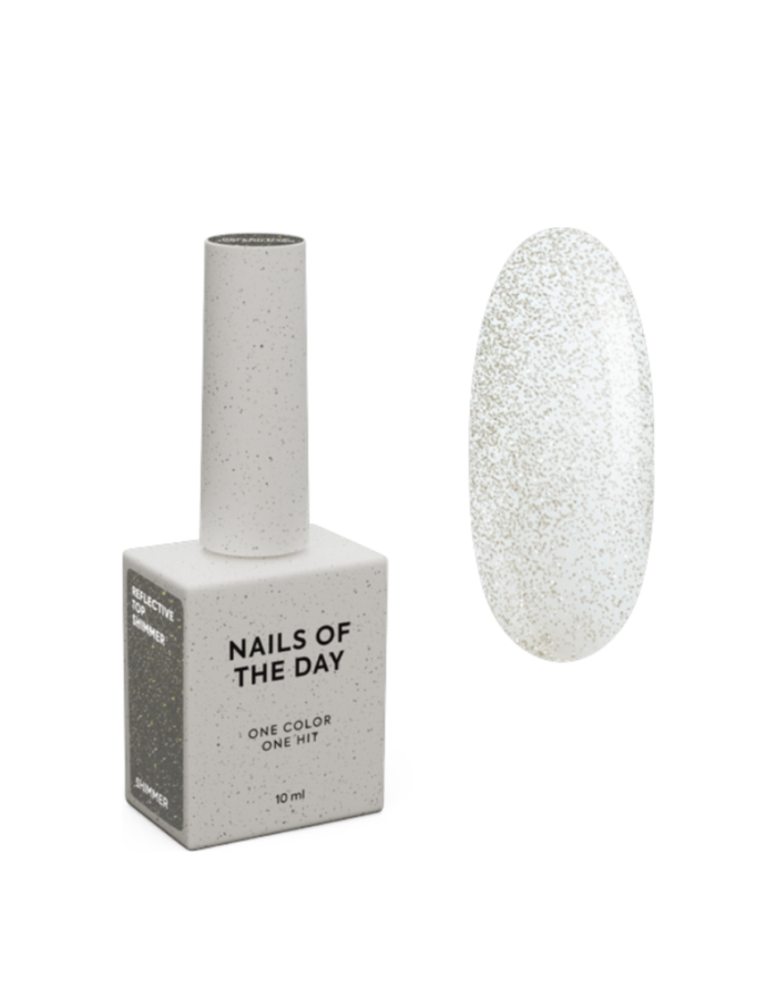 NAILSOFTHENIGHT Reflective top Shimmer, 10ml
