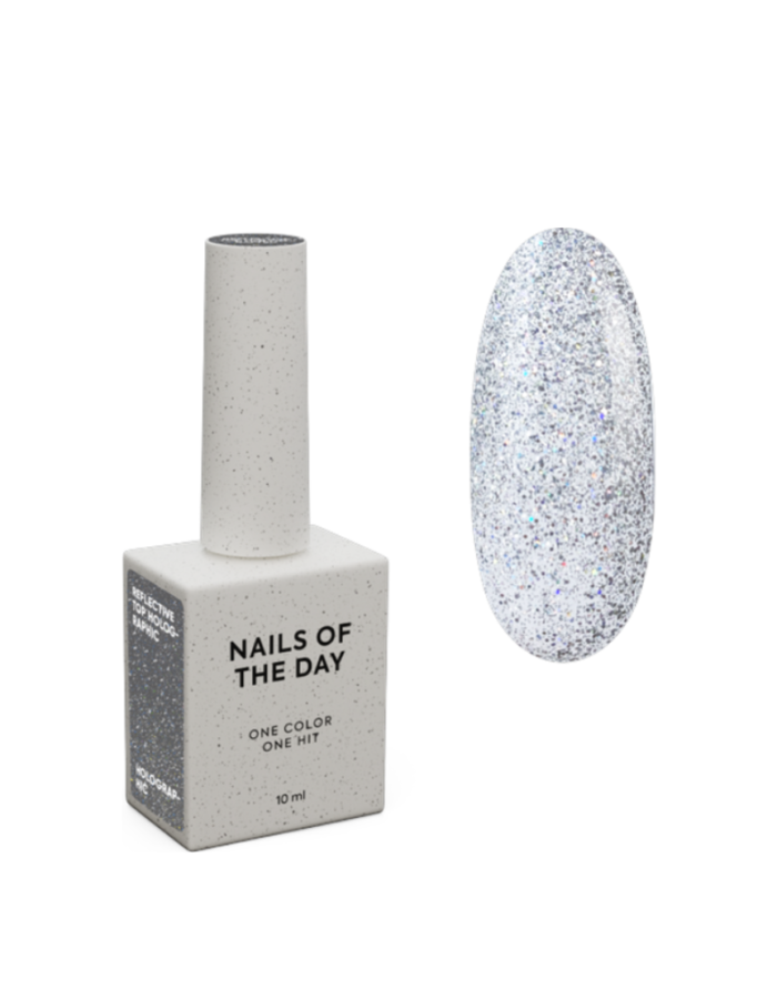 NAILSOFTHENIGHT Reflective top Holographic, 10ml