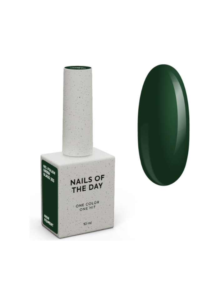 NAILSOFTHEDAY Let's special Green glass, 10ml