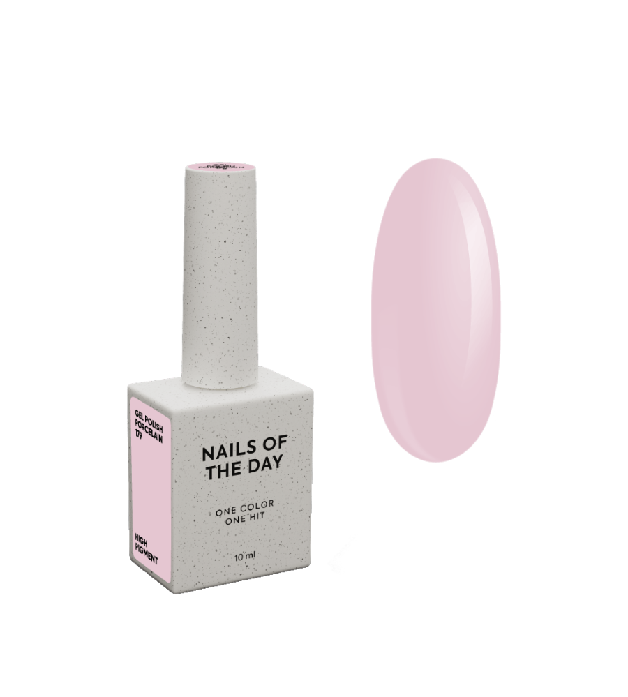 NAILSOFTHEDAY Gel Polish Porcelain 179, 10ml