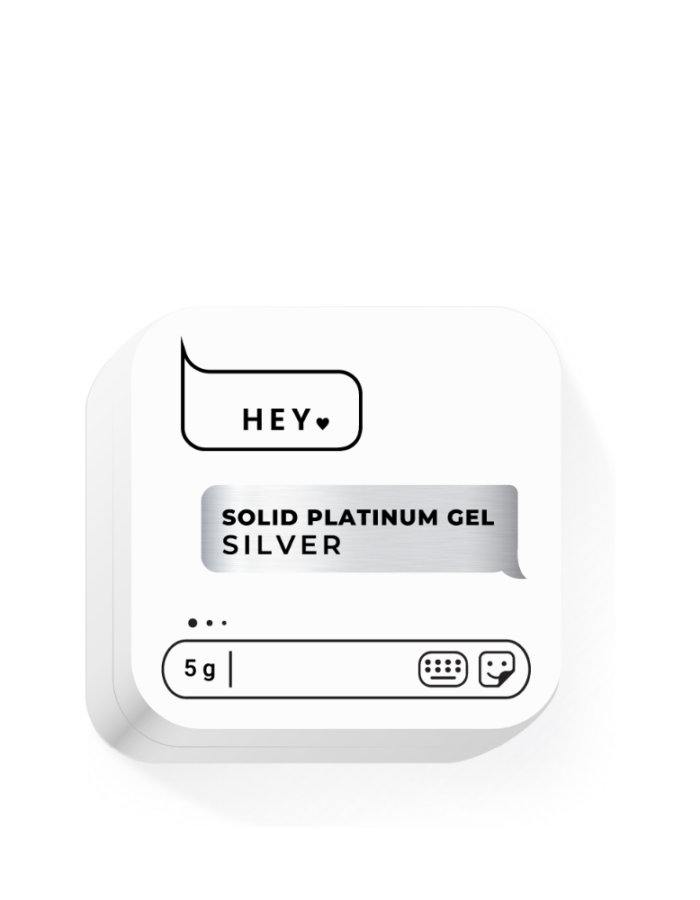 HEYLOVE Solid Platinum Gel 5g - Silver