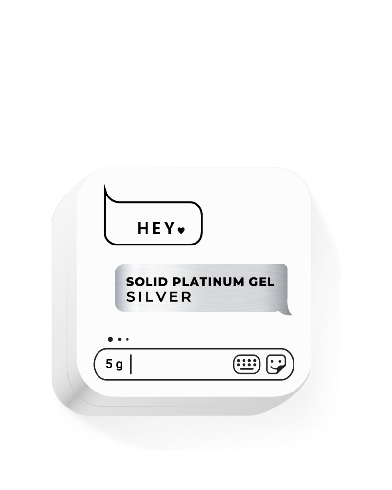 HEYLOVE Solid Platinum Gel 5g - Silver