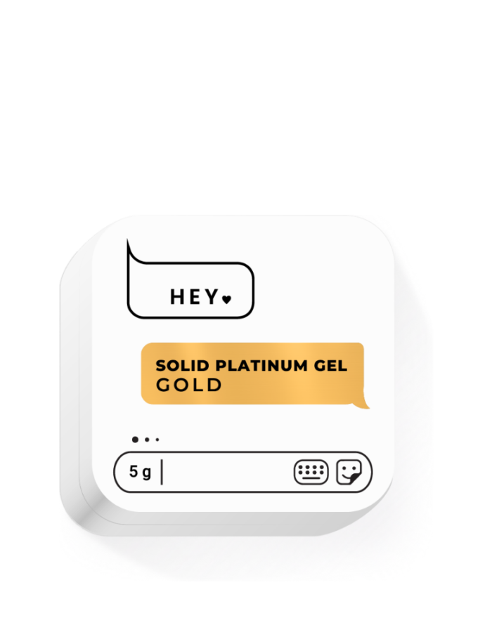 HEYLOVE Solid Platinum Gel 5g - Gold