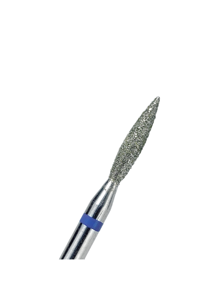 TOUCH diamond Flame nail drill bit 021 blue (H0210D-M)