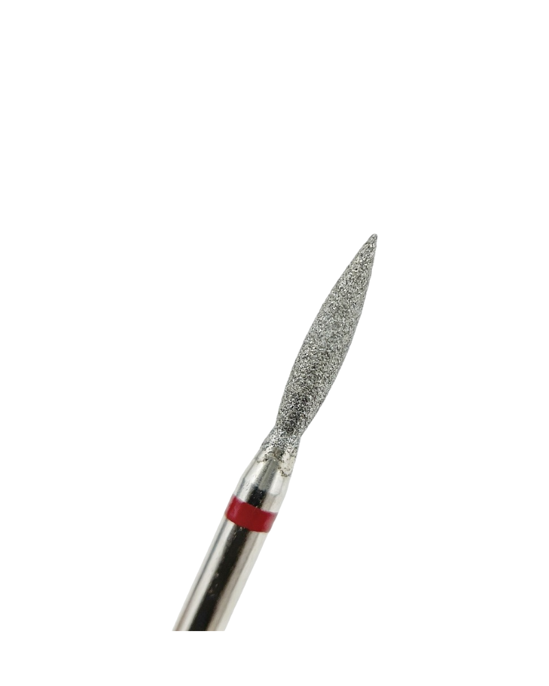 TOUCH diamond Flame nail drill bit 023 red (H02310D-F)