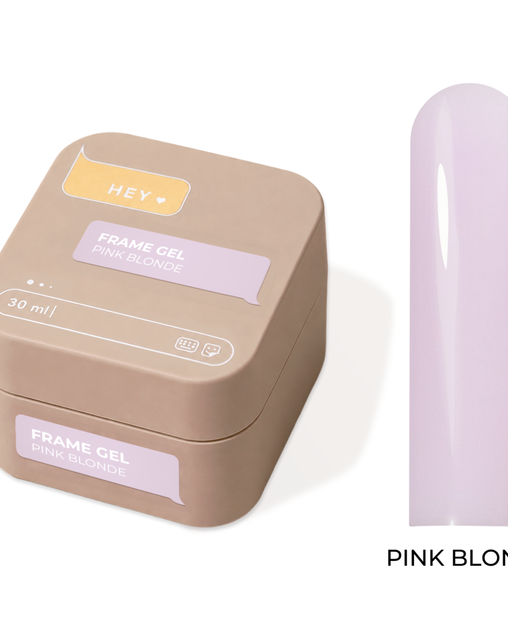 HEYLOVE Frame Gel 30 ml - Pink Blonde