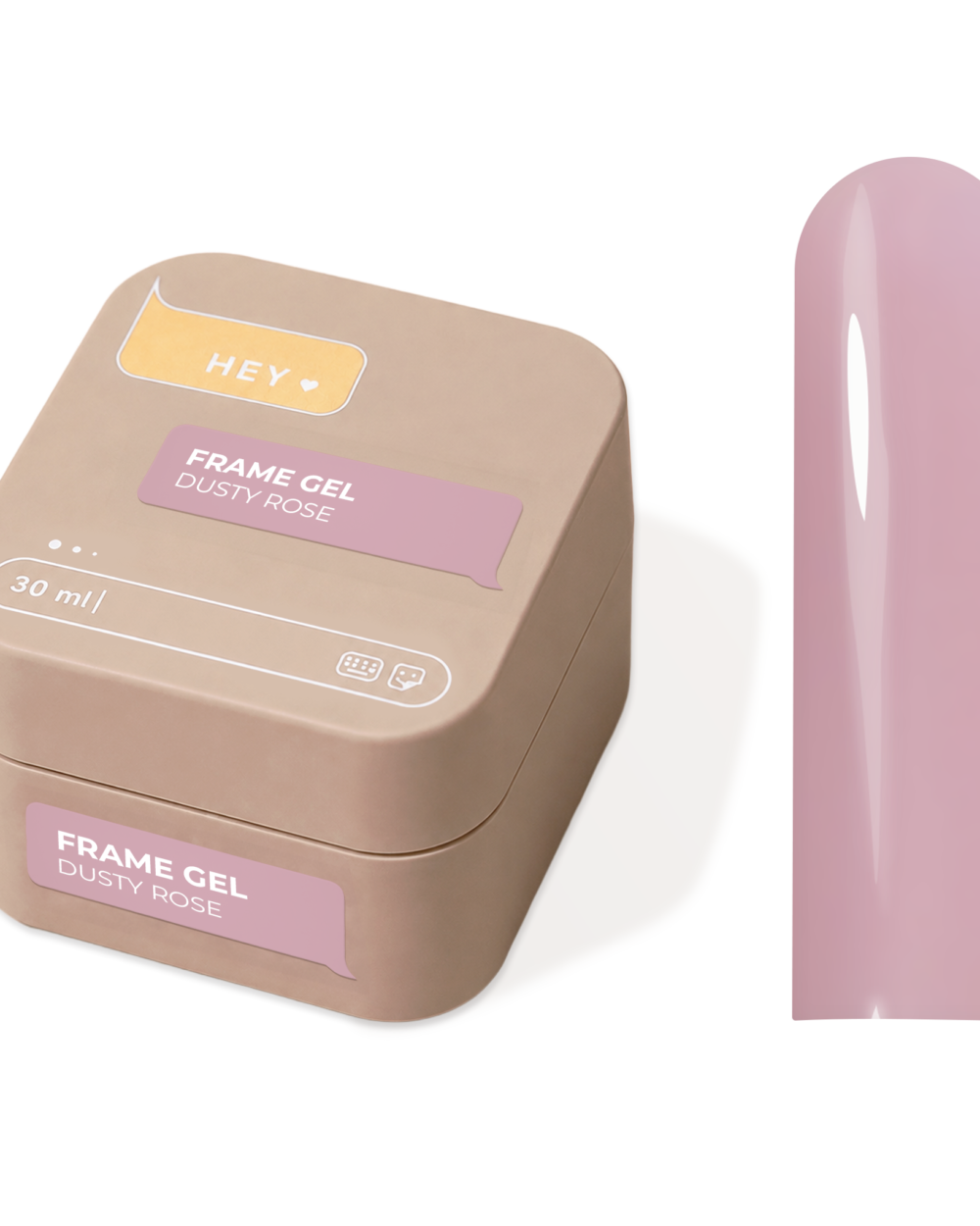HEYLOVE Frame Gel 30 ml - Dusty Rose