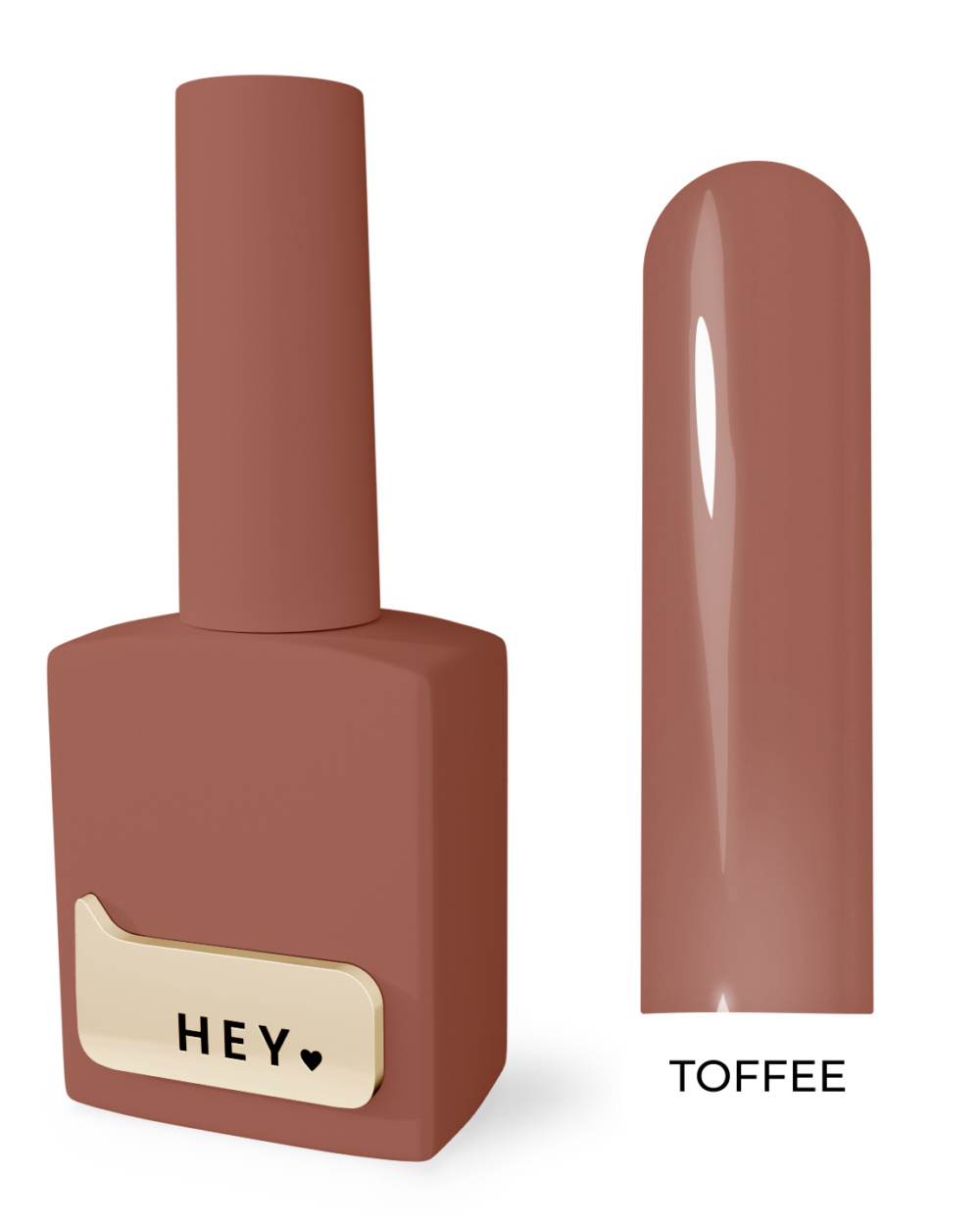 HEY LOVE Gelpolish 15 ml - Toffee