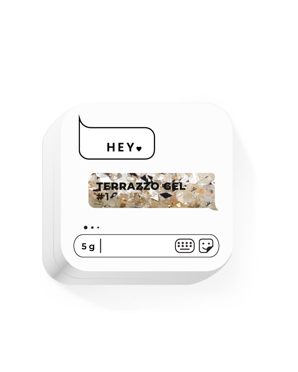 HEYLOVE Terrazzo Gel 5 g - #1