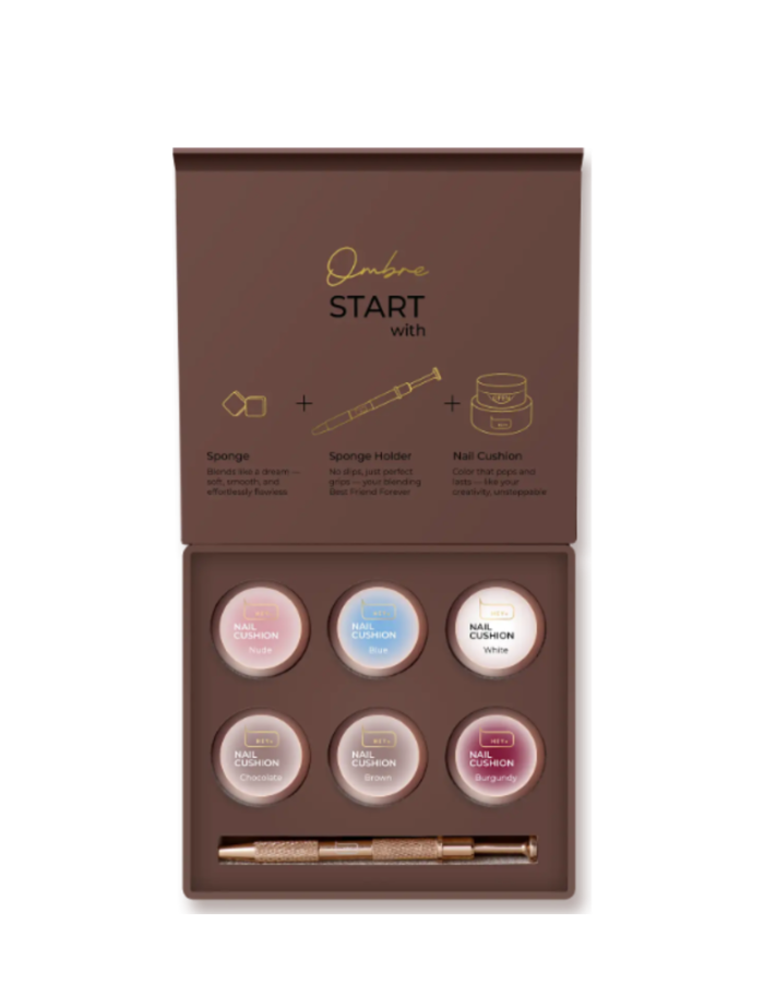 HEYLOVE Nail Cushion Set - Brown (6 pcs)
