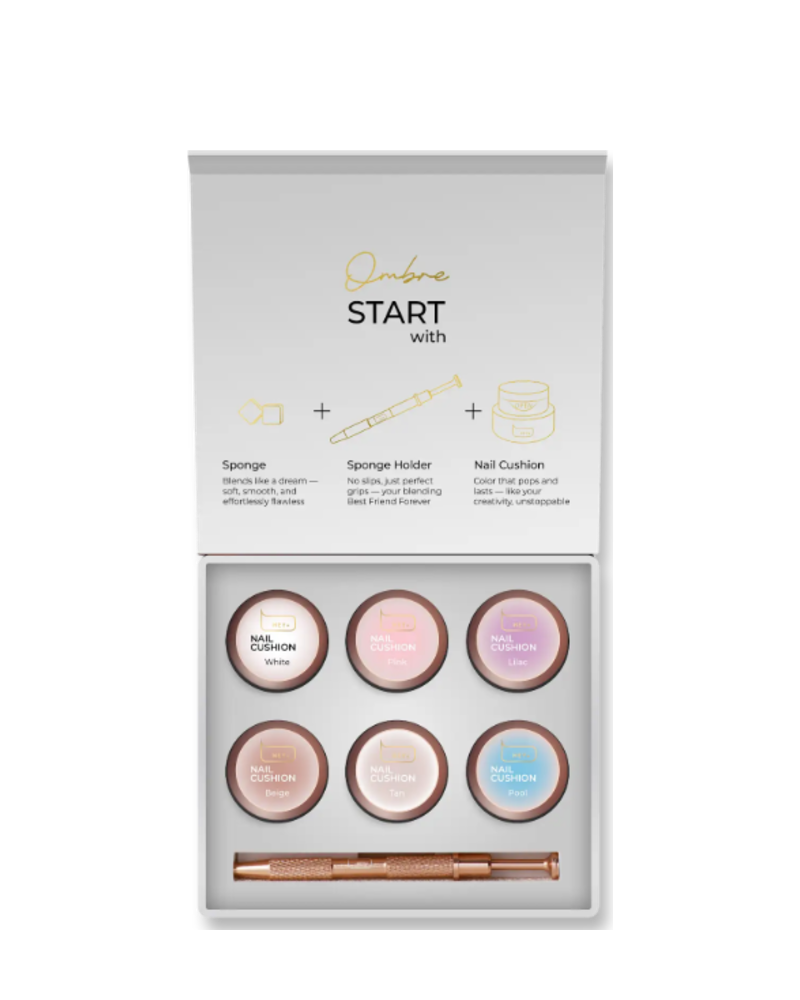 HEYLOVE Nail Cushion Set - White (6 pcs)