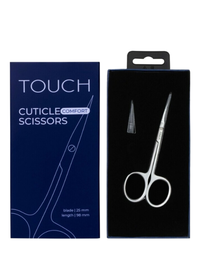 TOUCH Professional Cuticle Scissors Comfort, 98мм