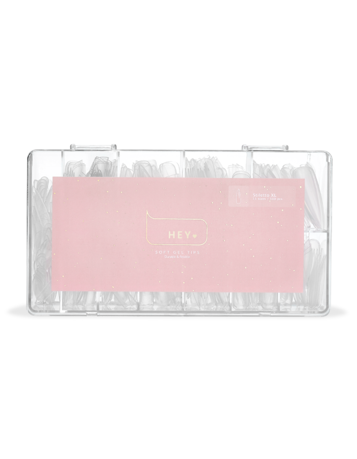 HEYLOVE Gel Tips Stiletto XL 500 stuks